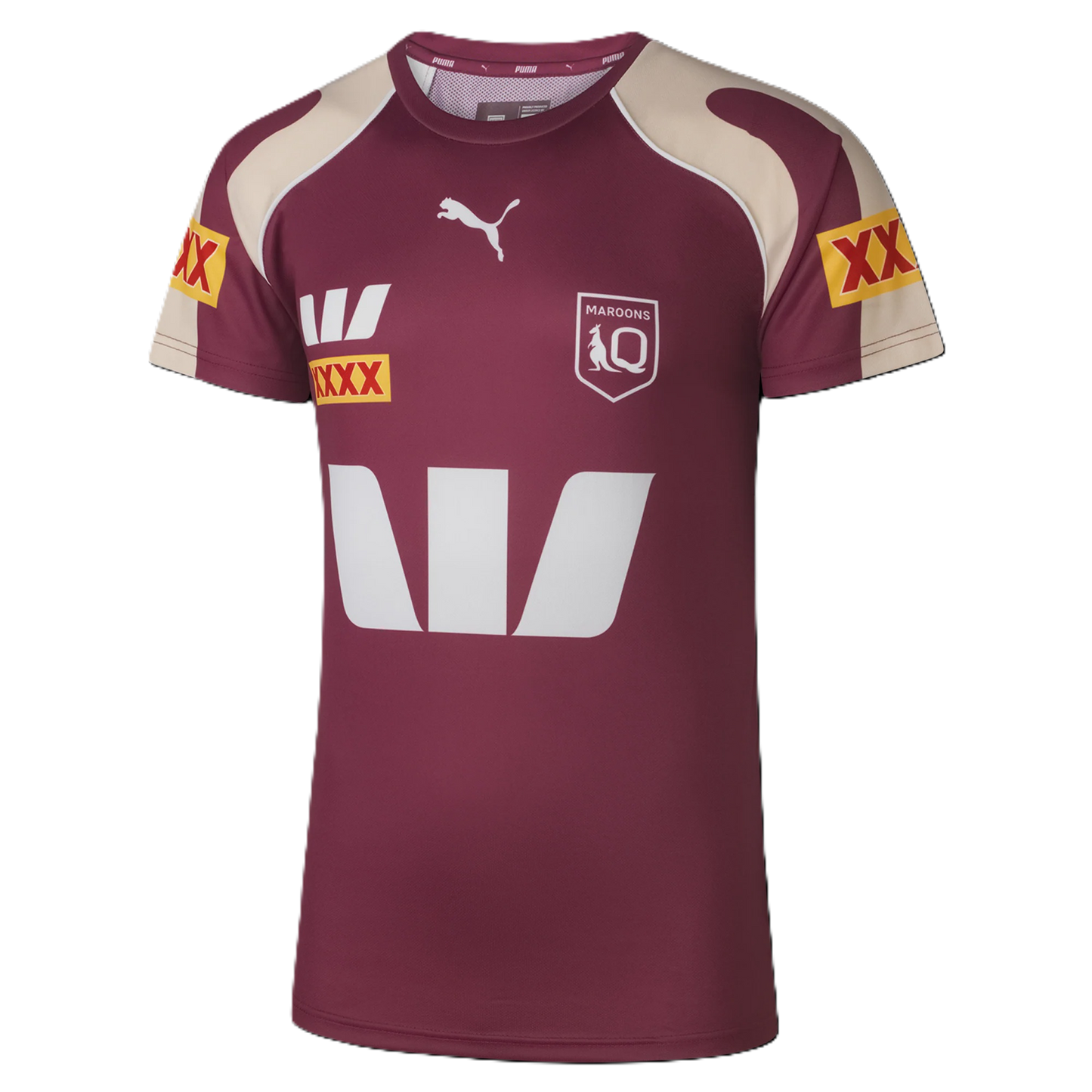 SOO QLD Training Tee 2026 - burgundy