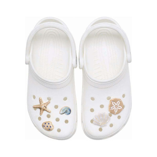 Jibbitz Gold Seashell 5 pack