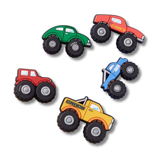 Jibbitz Monster Truck - 5 pack