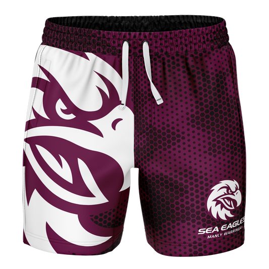 Sea Eagles Big Shot Volley Shorts