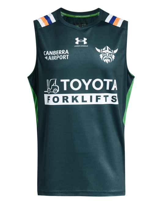 Raiders Training Singlet 2026 - daintree green