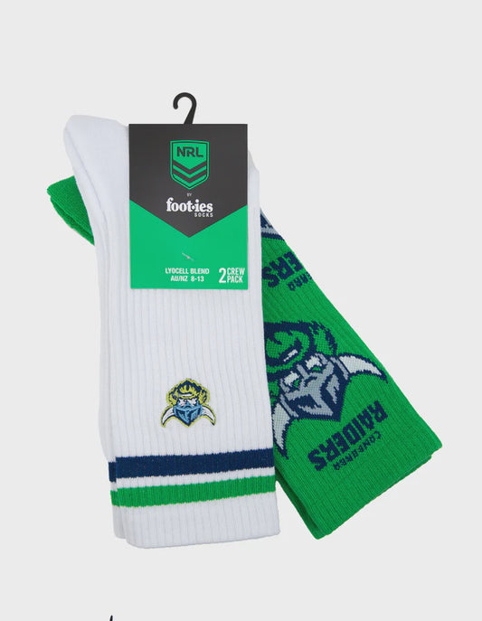 Raiders Footies Embroidered Sneaker Sock - 2 Pack
