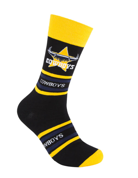 Cowboys Footies Socks - black