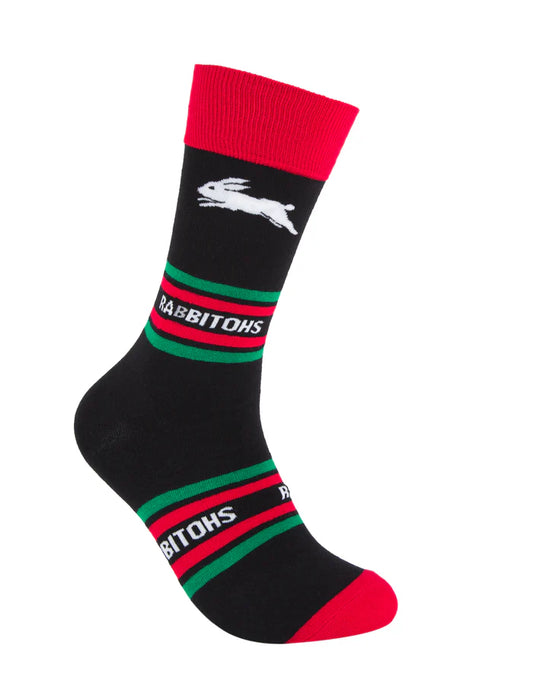 Rabbitohs Footies Socks - black