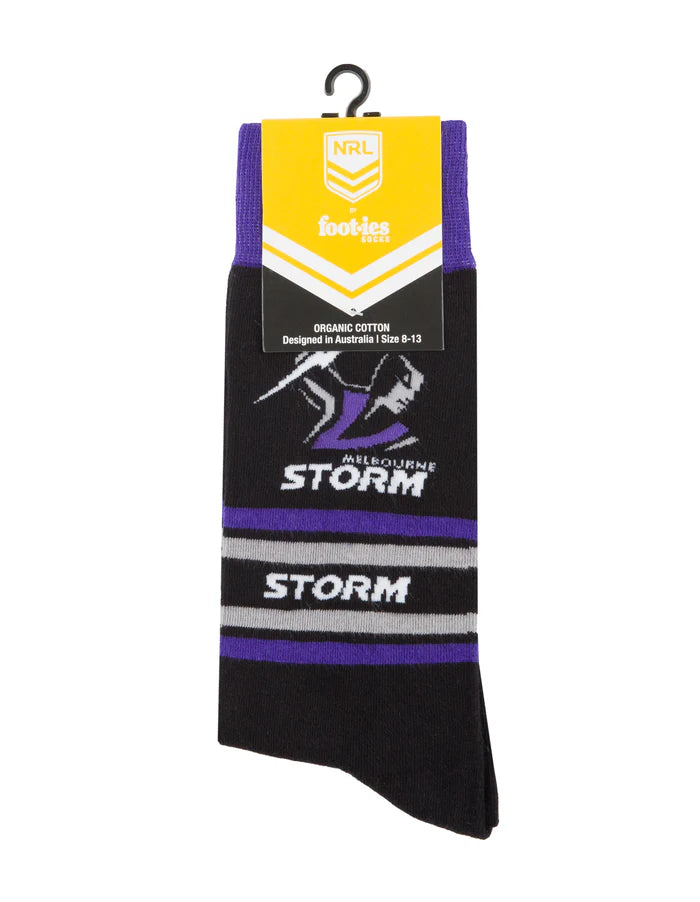 Storm Footies Socks  - black