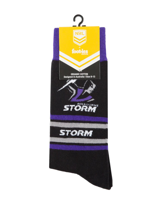 Storm Footies Socks  - black