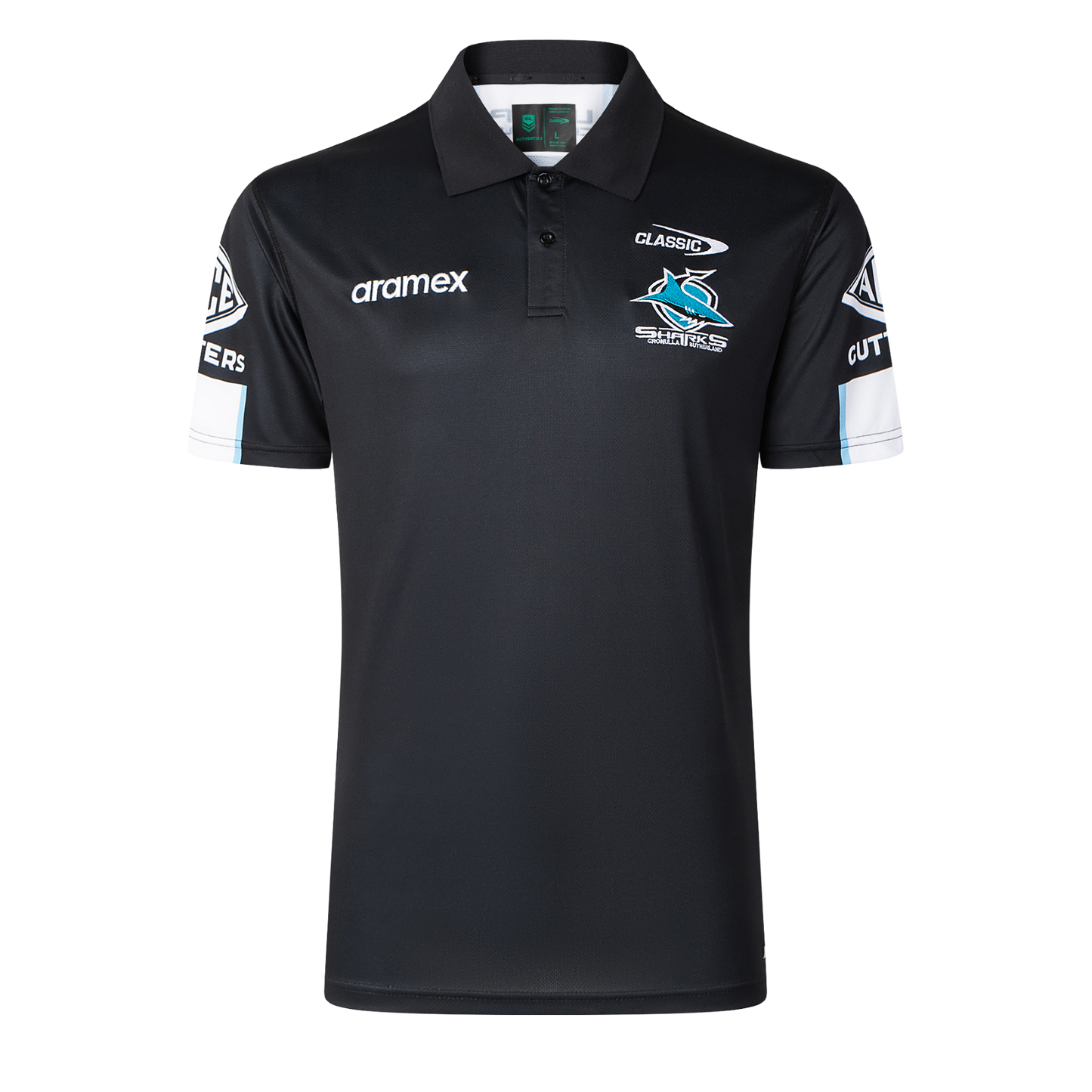 Sharks Media Polo 2026 - black