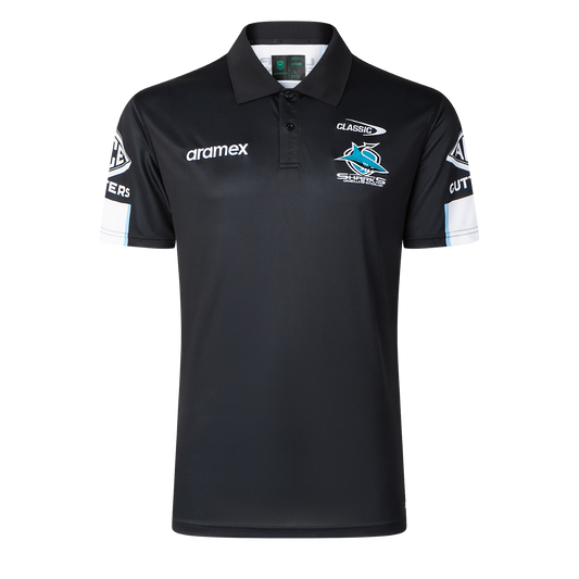 Sharks Media Polo 2026 - black