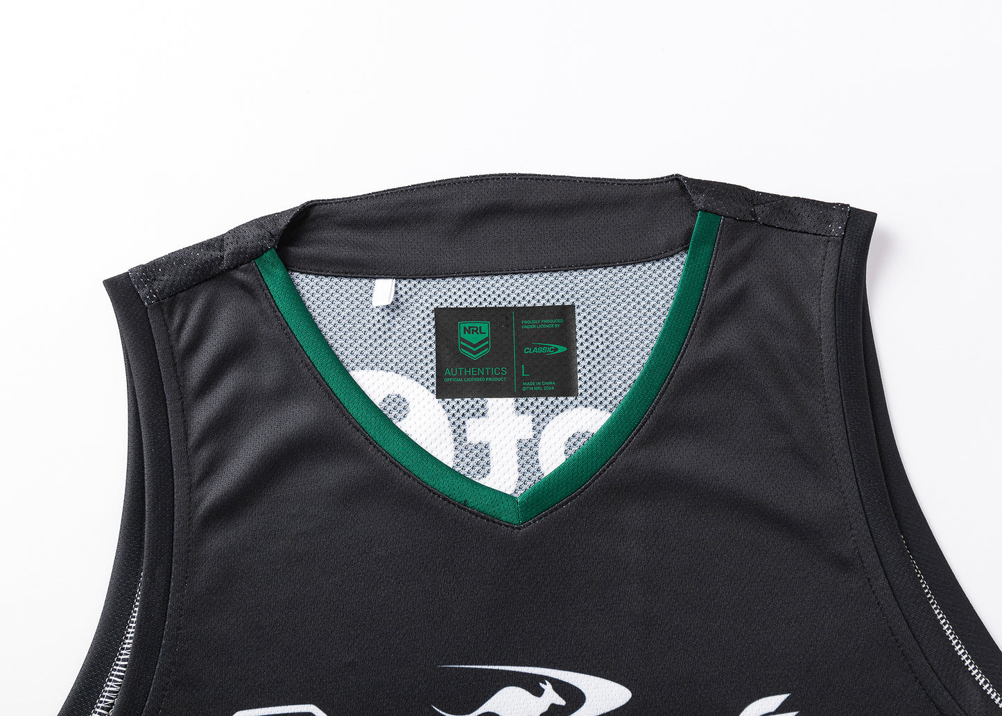 Rabbitohs Pro Training Singlet 2025 - black