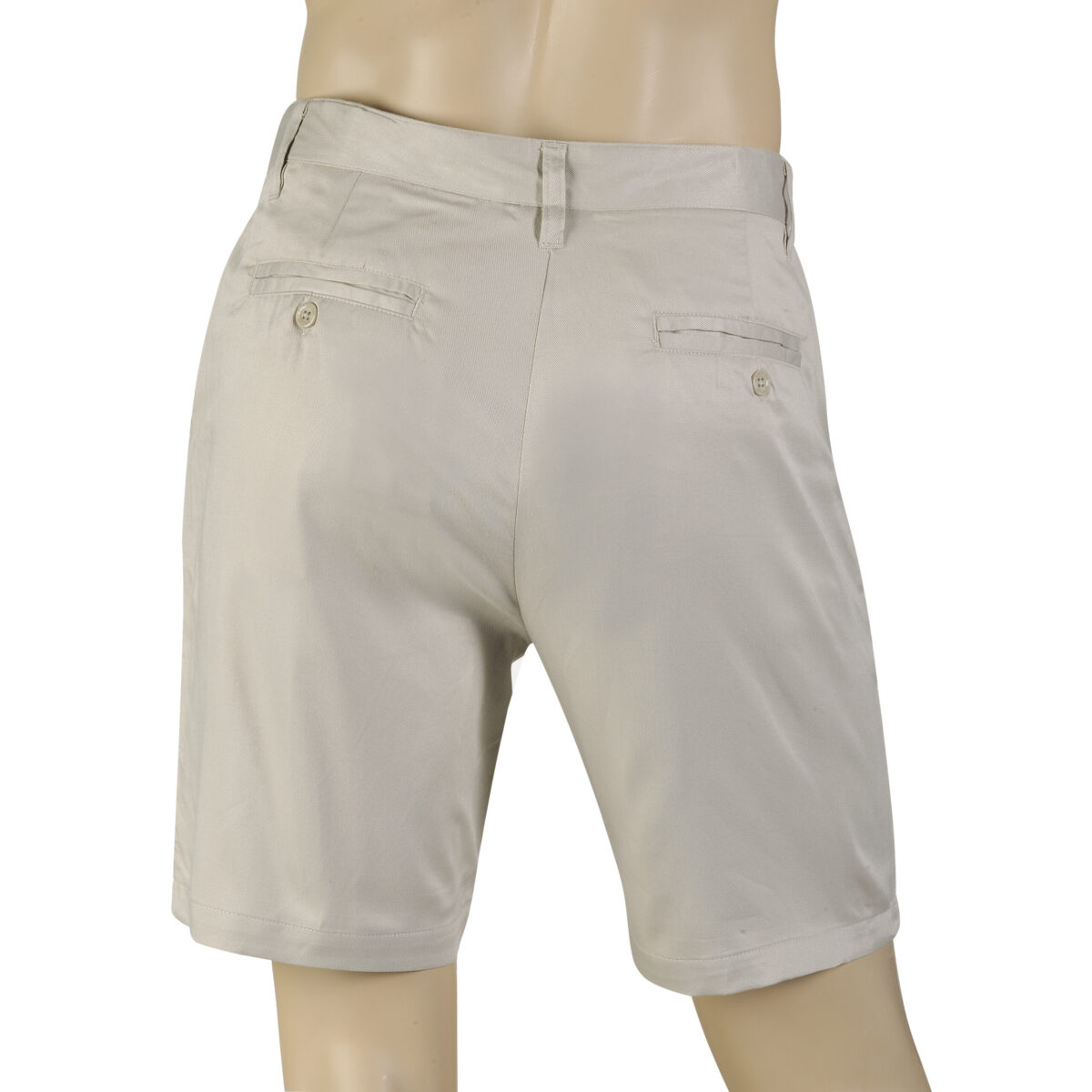 Bamboo Chino Shorts - bone
