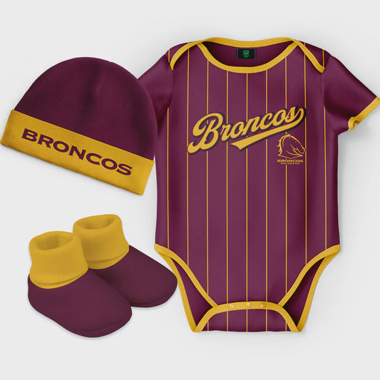 Broncos Lullaby 3pc Gift Set