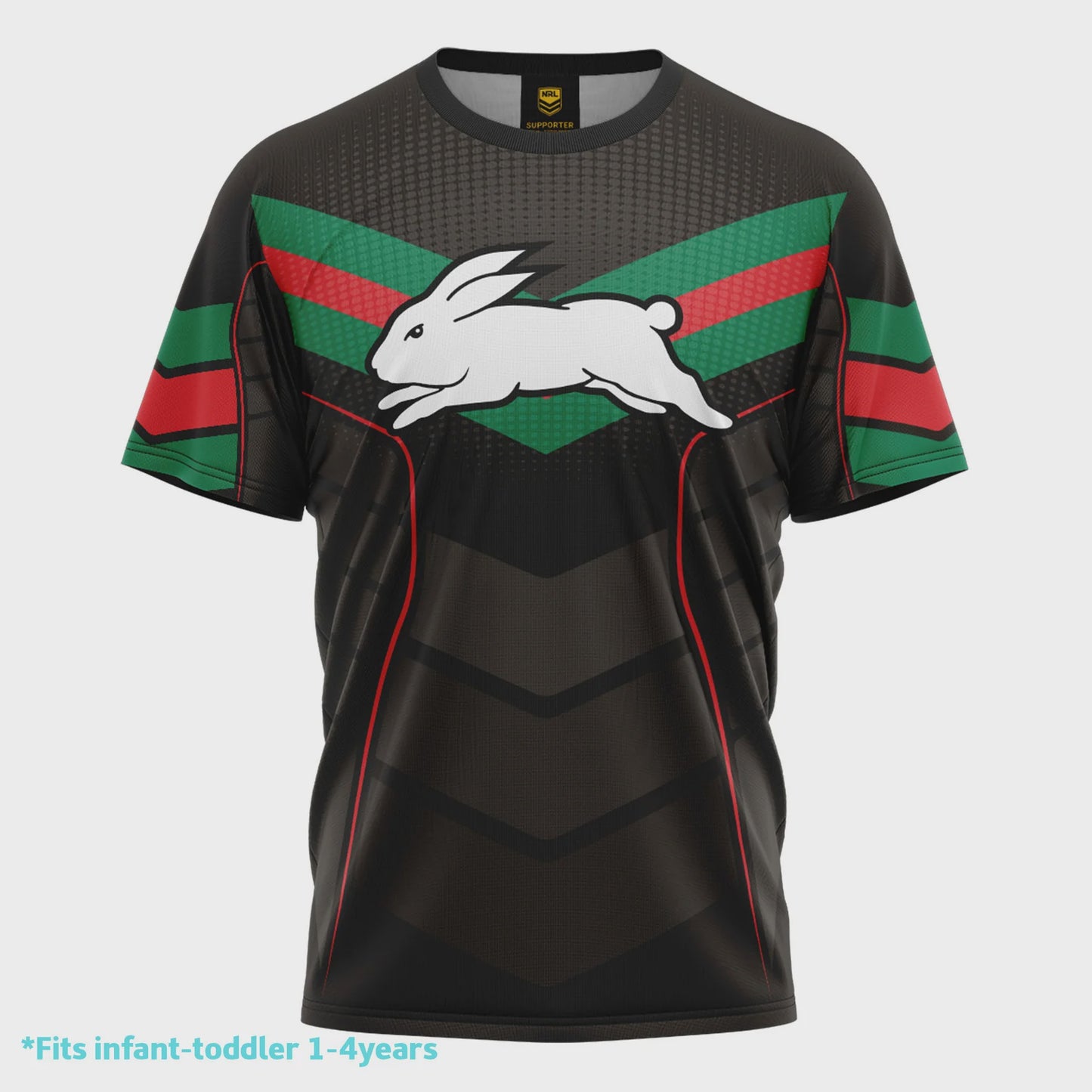 Rabbitohs Chevron Kids Tee