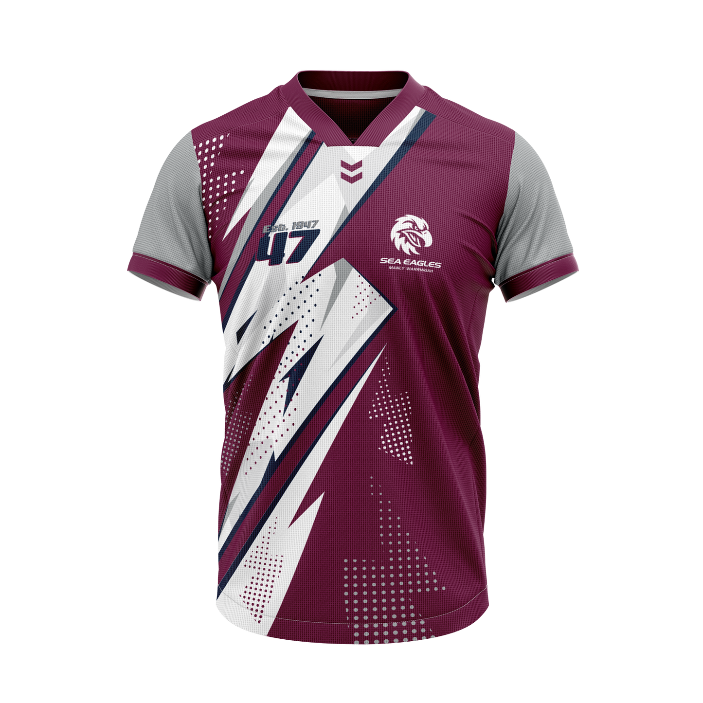 Sea Eagles Thunderstruck Kids Tee