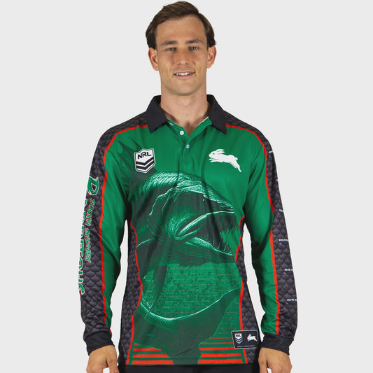 Rabbitohs Barracuda Fishing Shirt