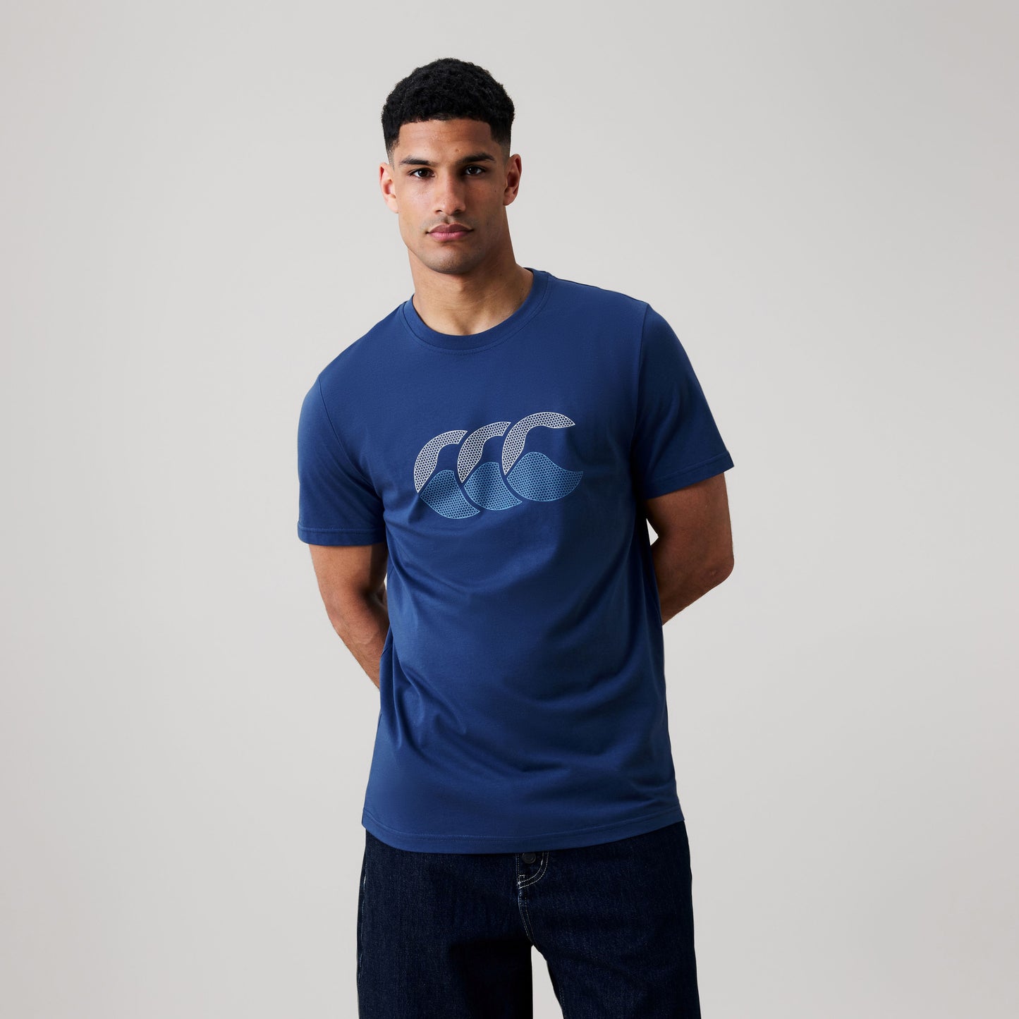 Fundamental Tee AW26 - ensign blue