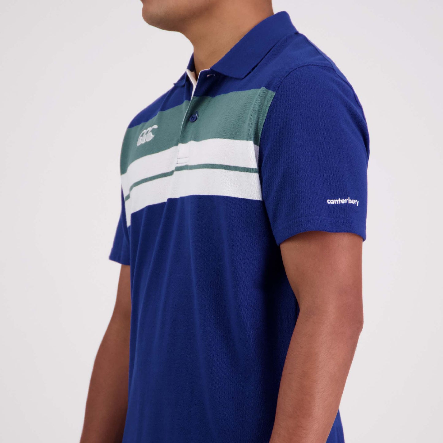 Chest Stripe Polo - limoges