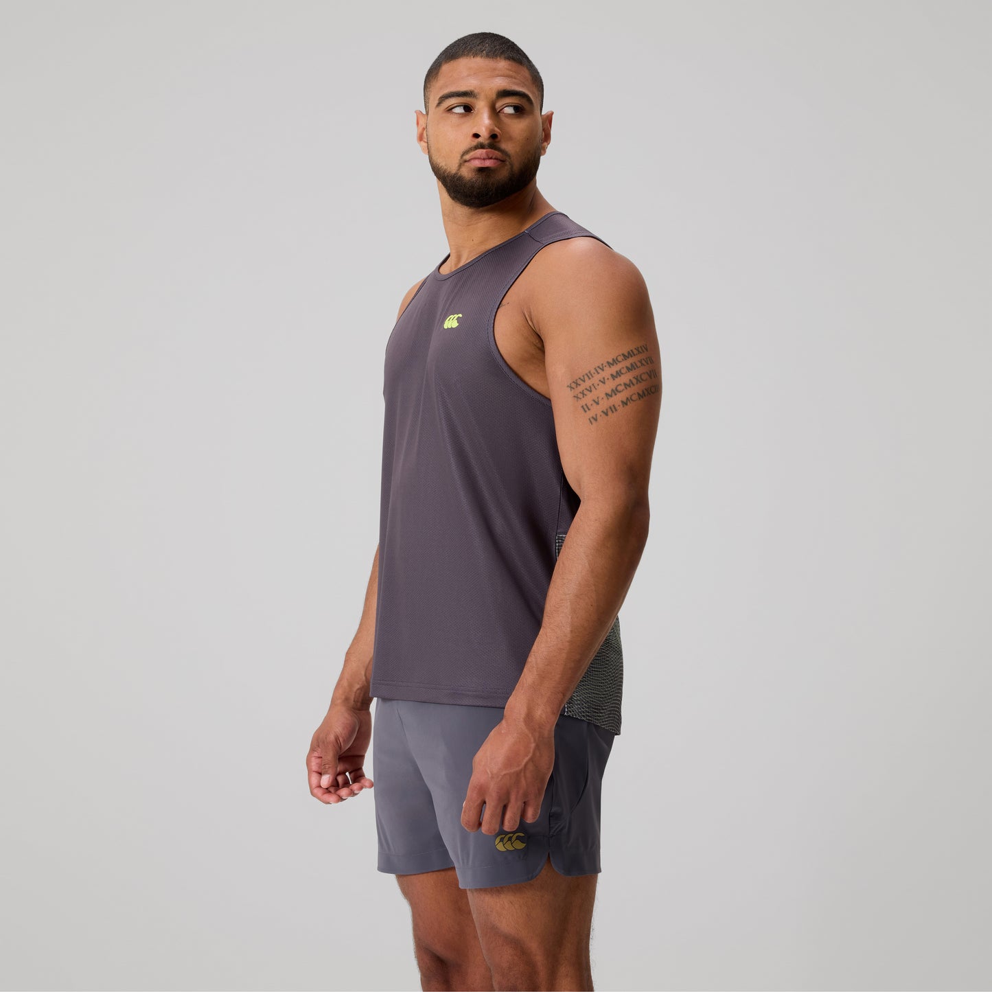 Tempo+ Singlet - blackened pearl
