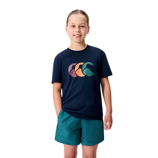 Fundamentals Kids Tee H226 - navy