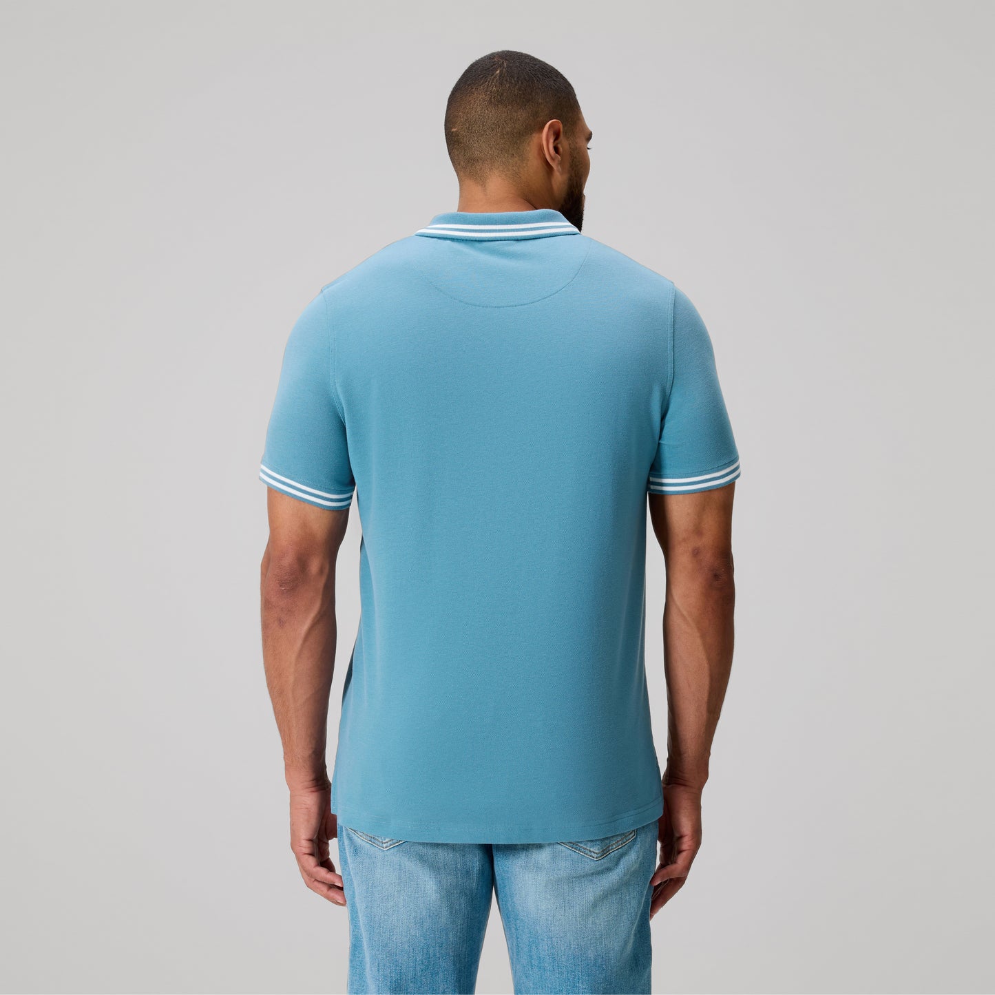 CCC Solid Dye Polo - provincial blue