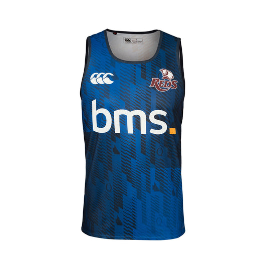 QLD  Reds Training Singlet 2025 - navy