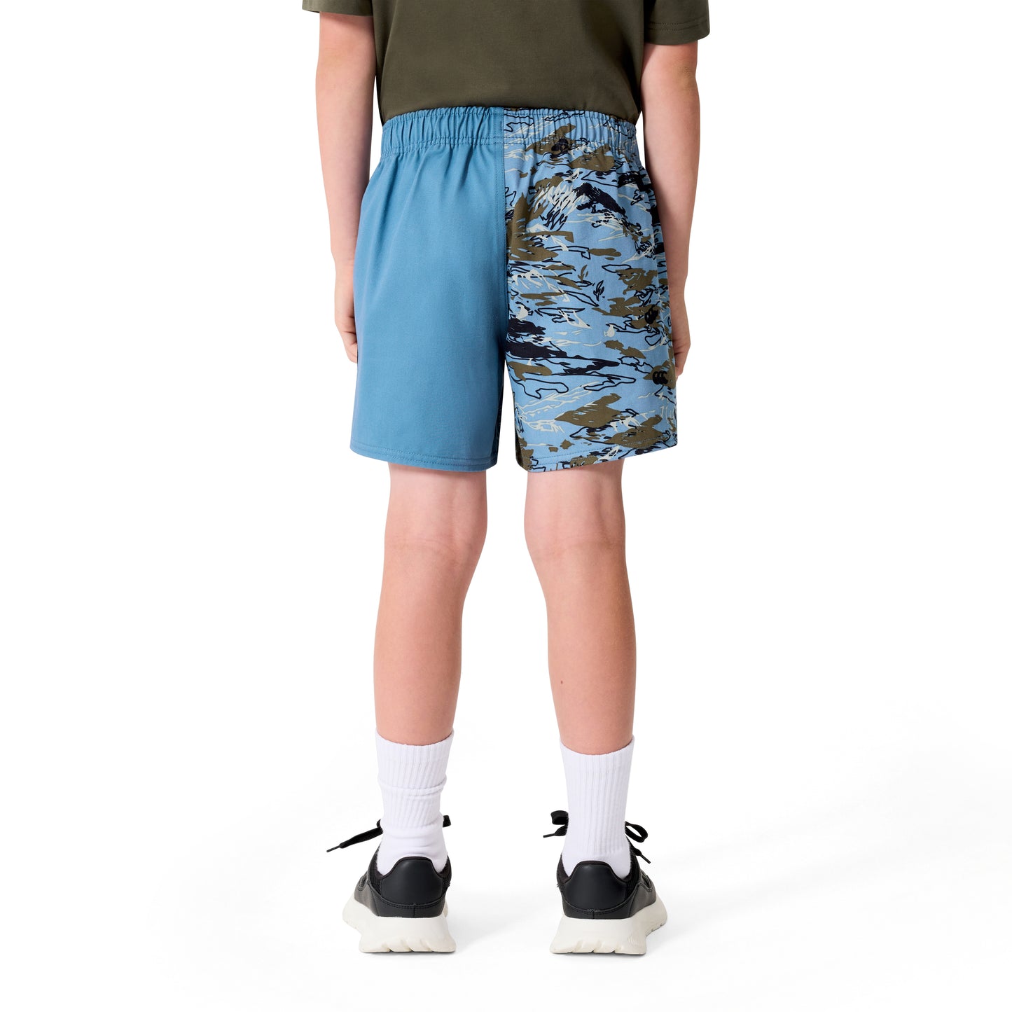 Force Harlequin Drill Kids Short - provincial blue