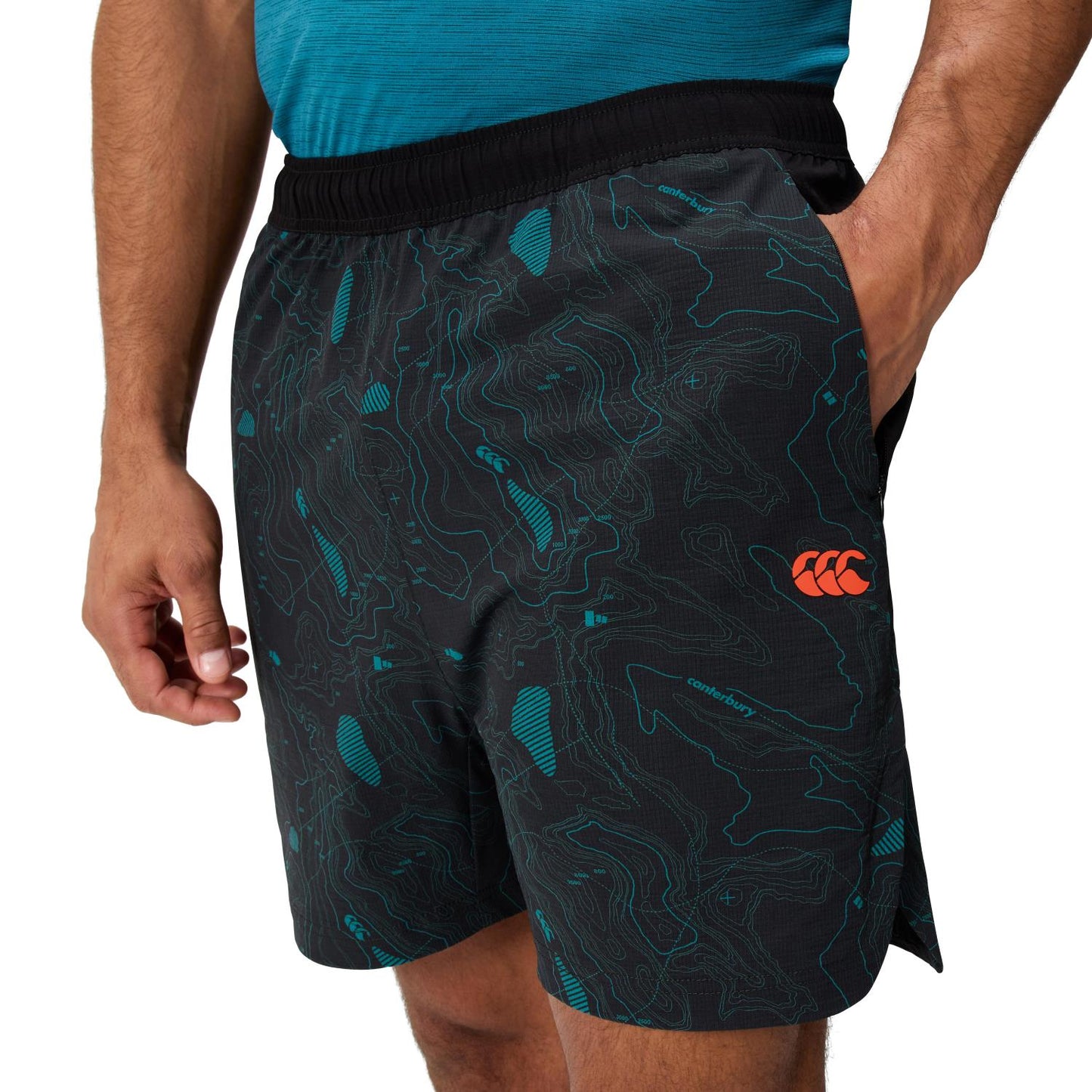 Tempo+ Woven Short 5in - black