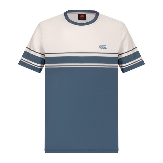 CCC Everyday Stripe Tee SS26 - dark slate