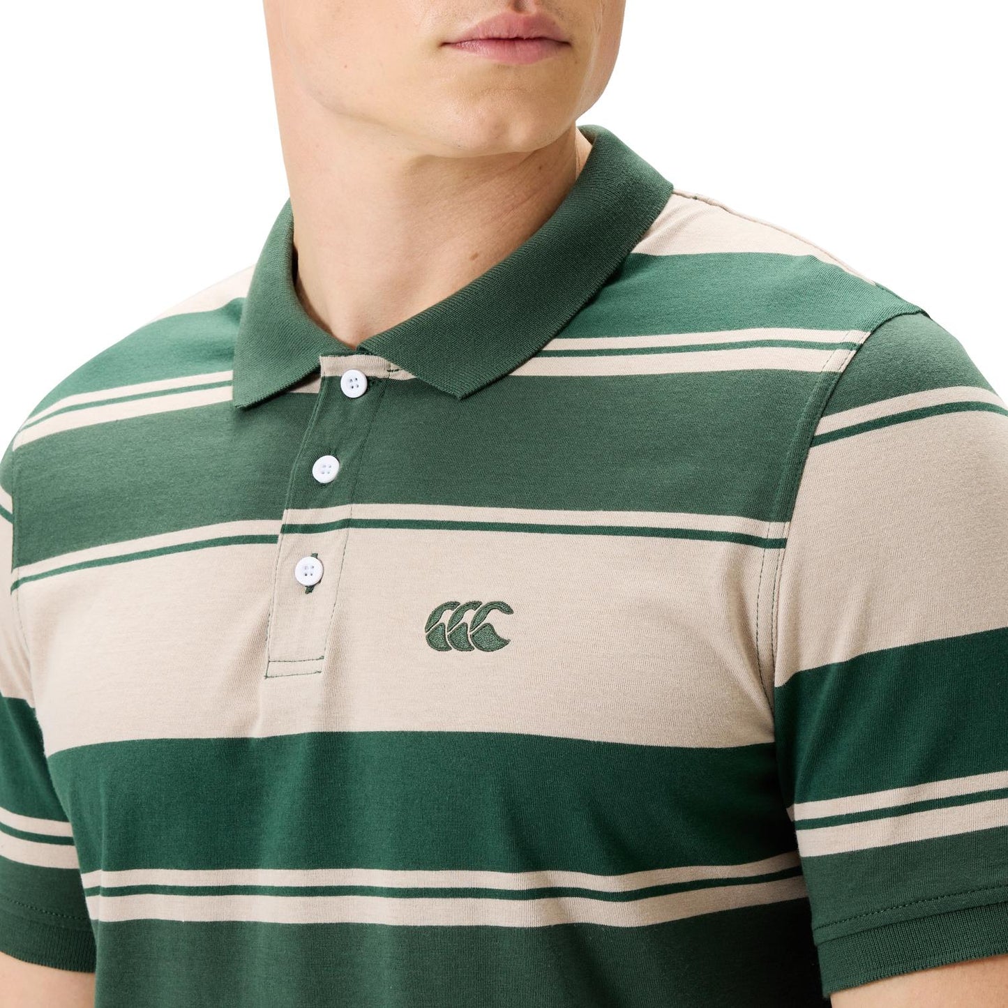 Yarn Stripe Polo - sycamore