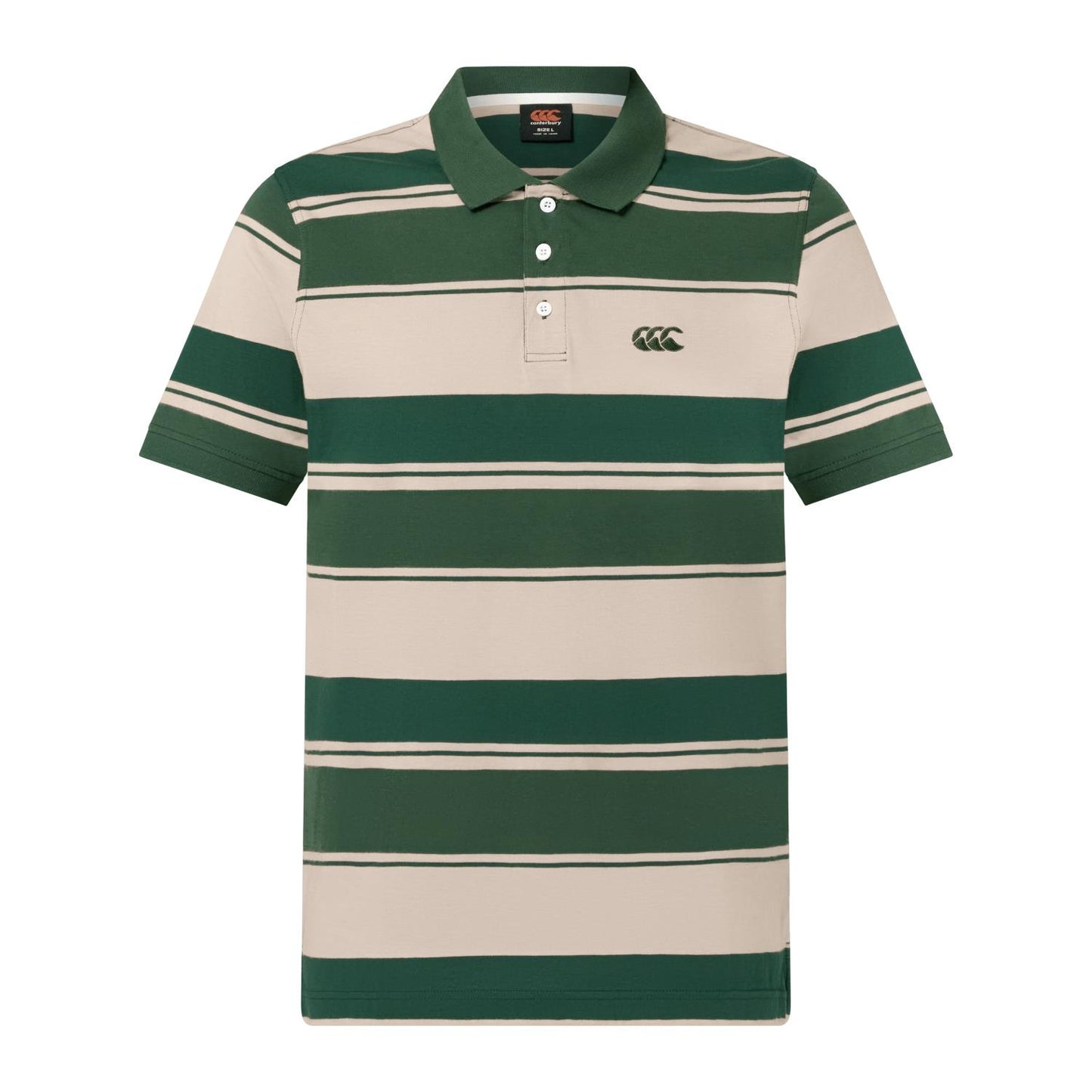 Yarn Stripe Polo - sycamore