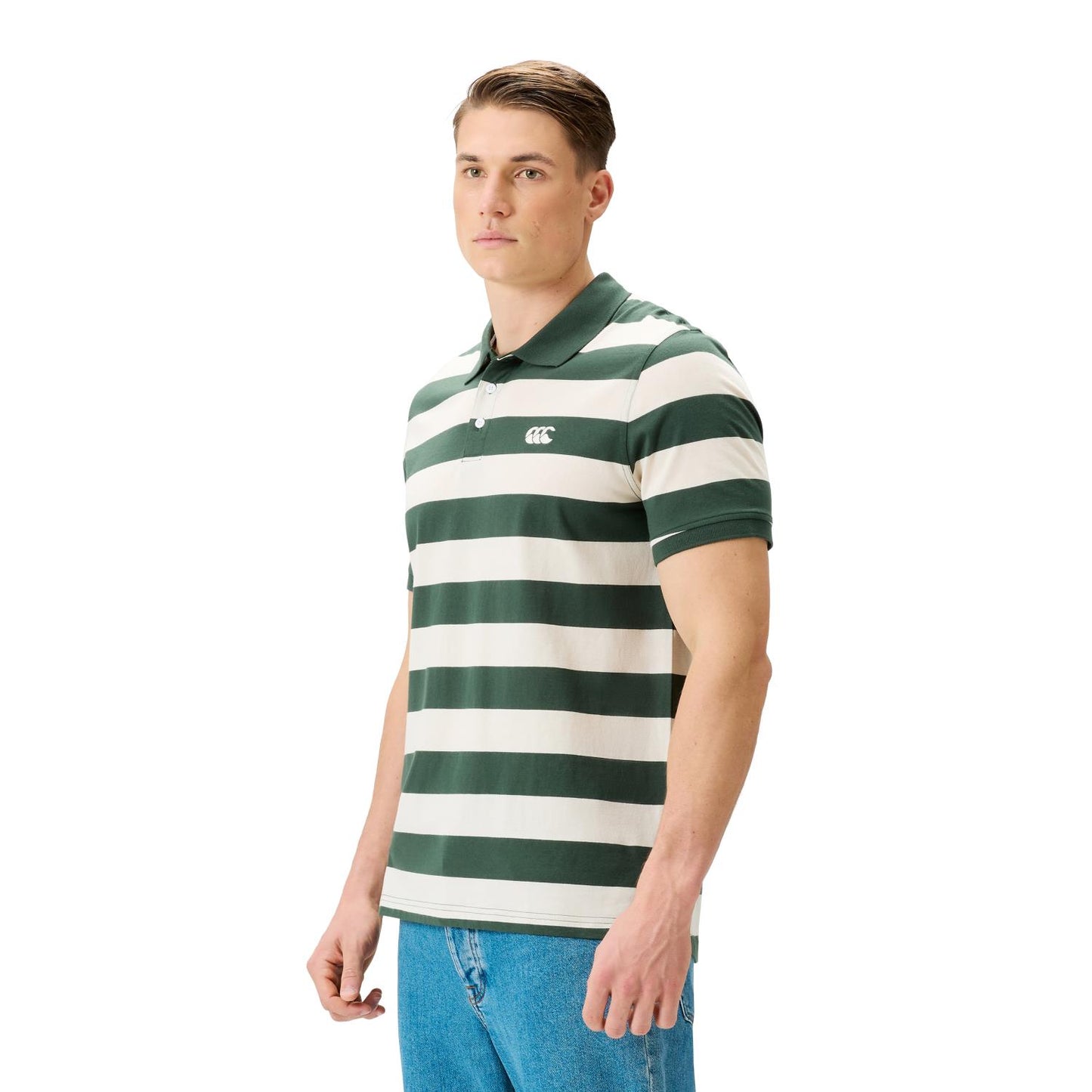 Yarn Stripe Polo - birch