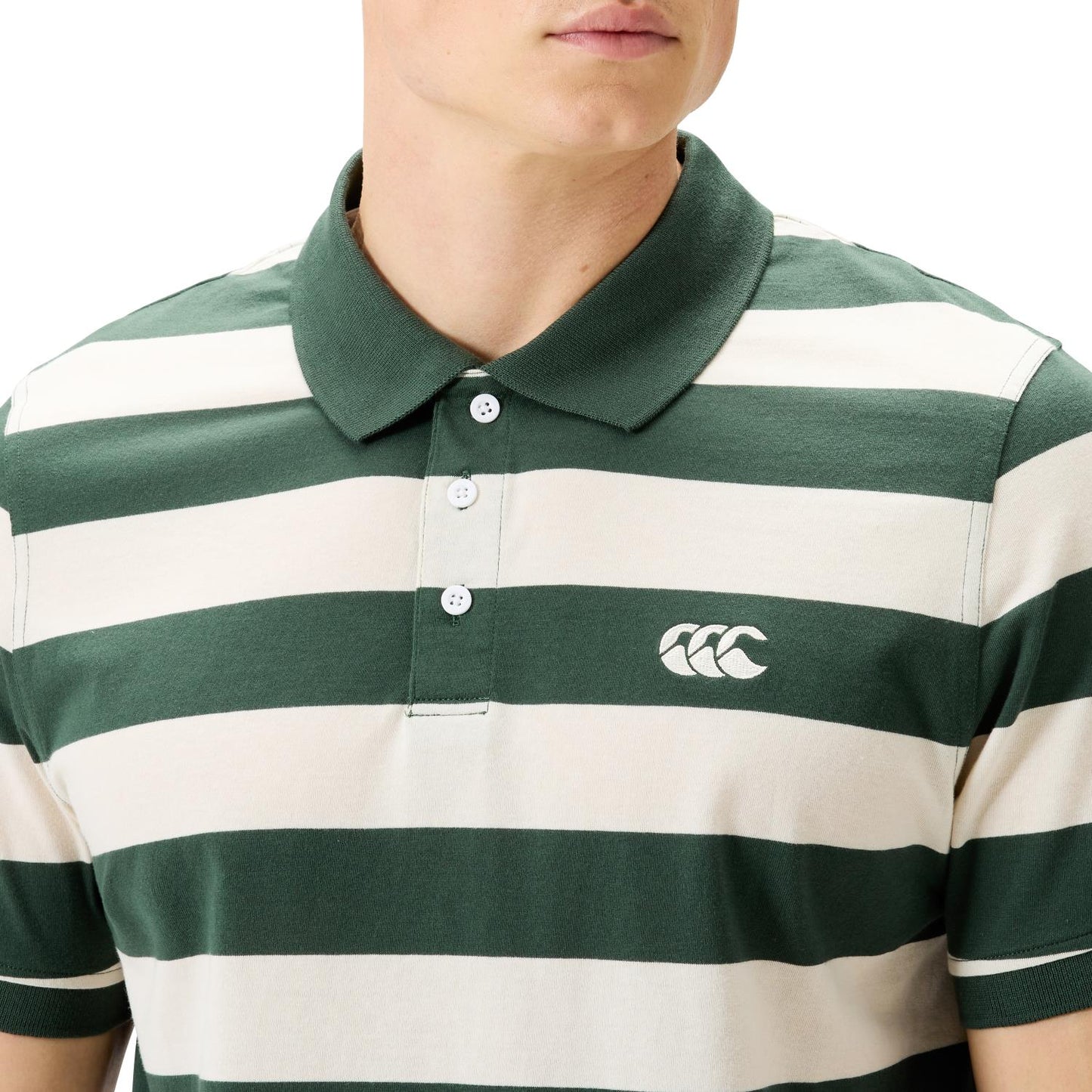 Yarn Stripe Polo - birch