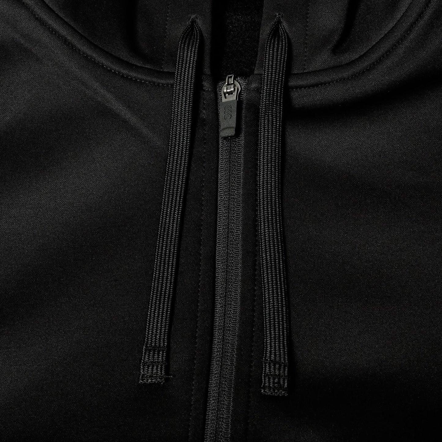 Tempo Knit Full Zip Hoodie - black