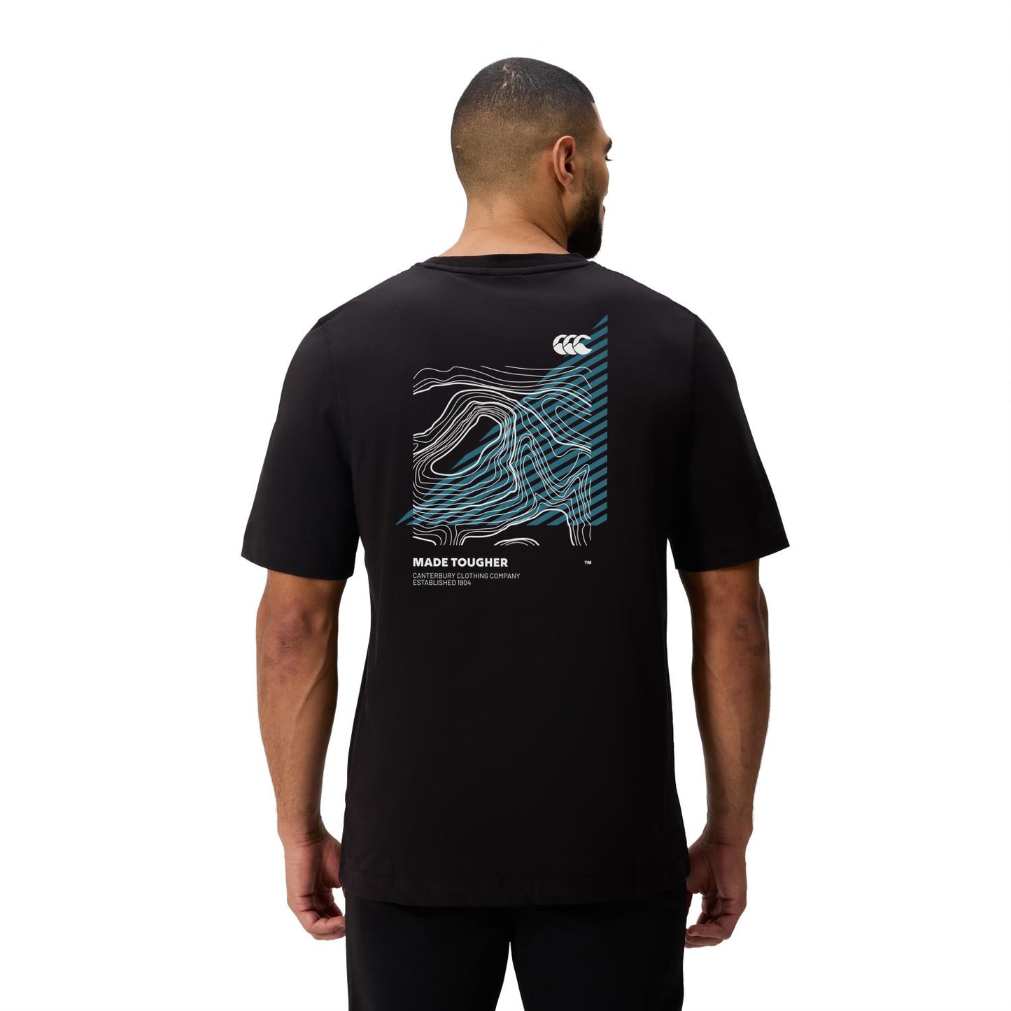 Tempo+ GFX Training Tee - black