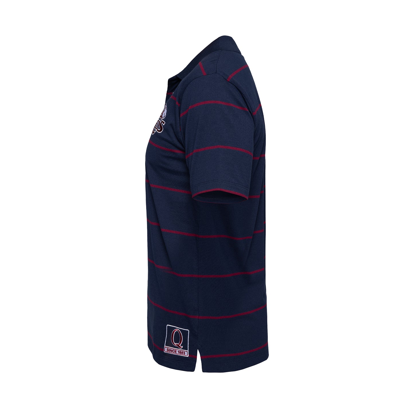 QLD Reds Yarn Dye Polo 2026 - navy