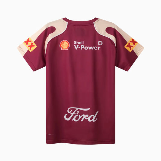 SOO QLD Training Tee 2026 - burgundy