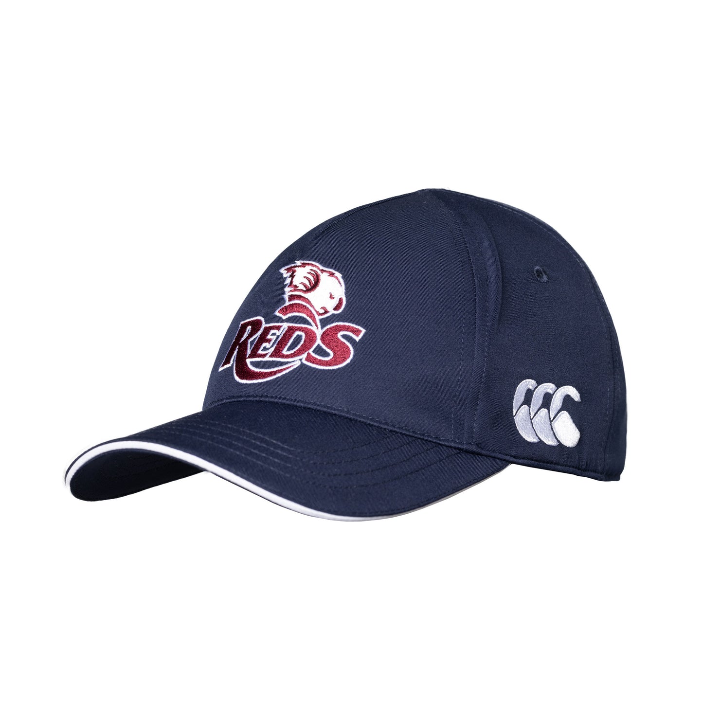 QLD Reds Media Cap 2026 - navy