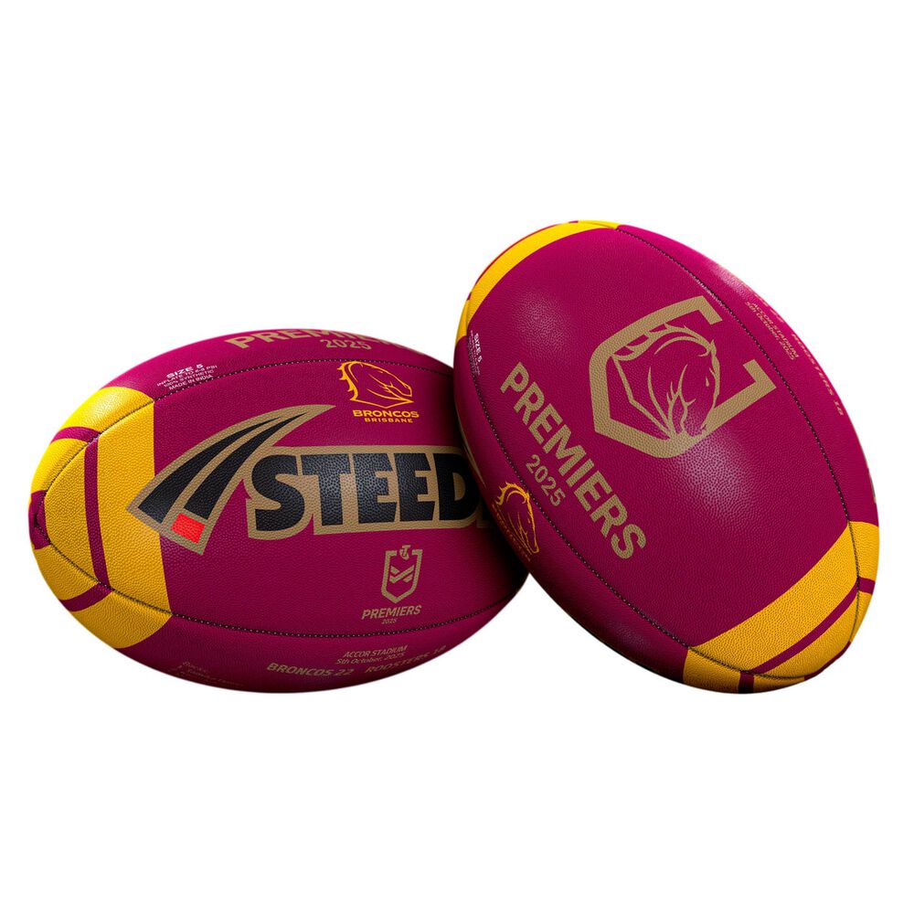 Broncos Womens 2025 Premiers Football - Sz5