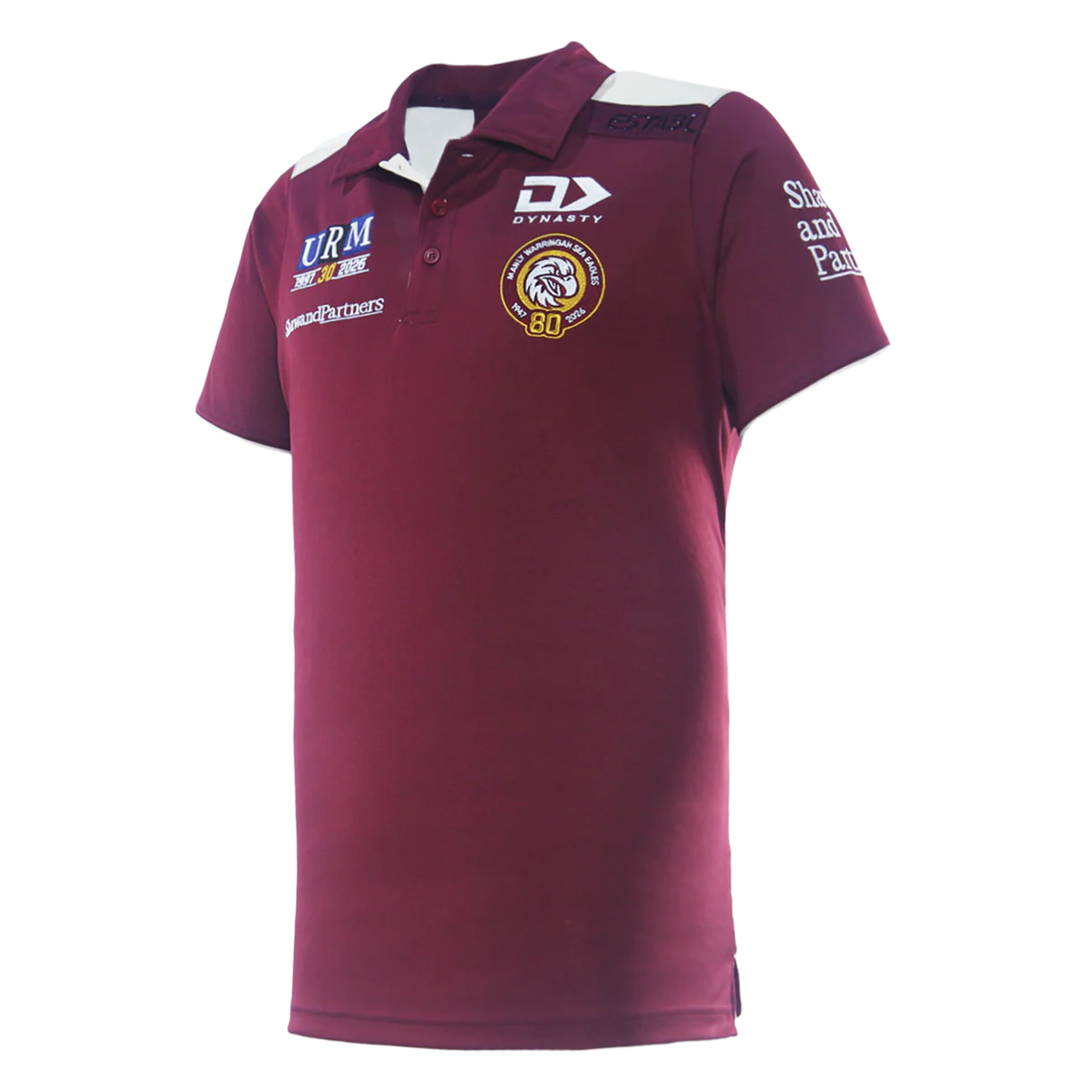 Sea Eagles Media Polo 2026 - maroon