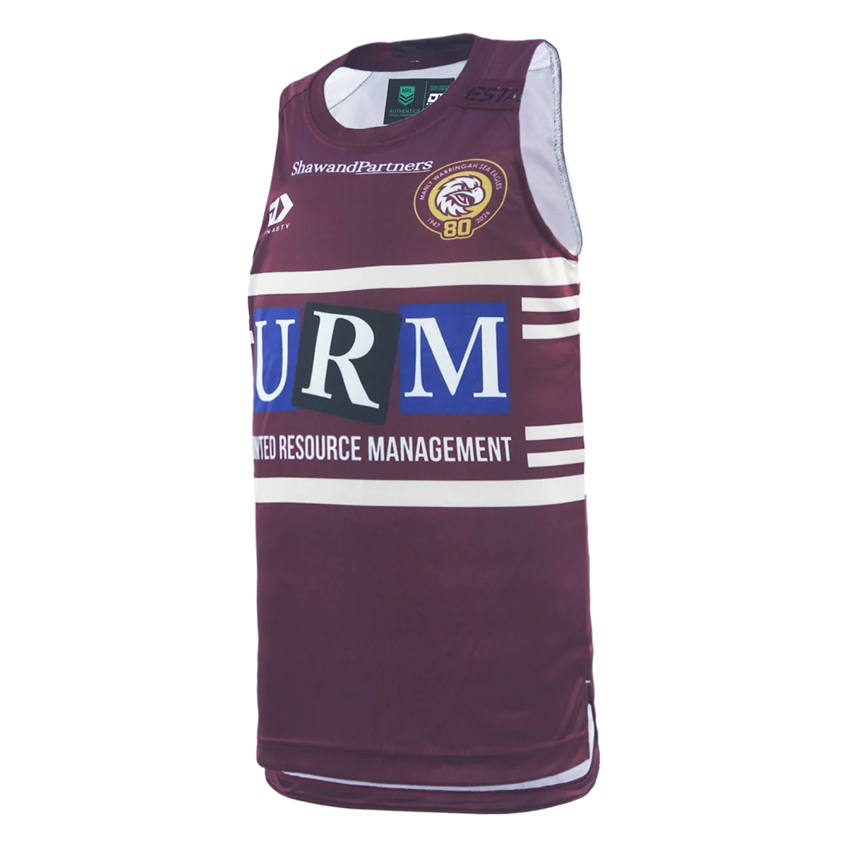 Sea Eagles Training Singlet 2026 - maroon