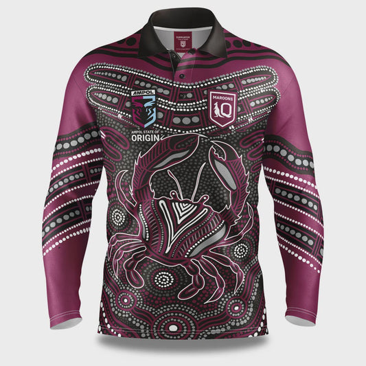 SOO QLD Karumba Fishing Shirt