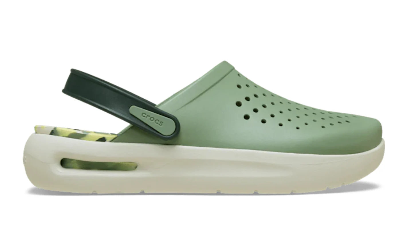 Inmotion Marbled Clog - moss