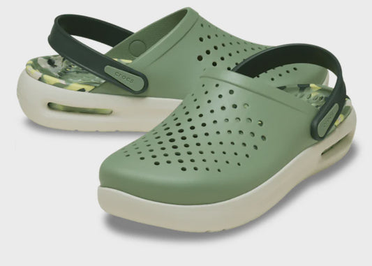 Inmotion Marbled Clog - moss