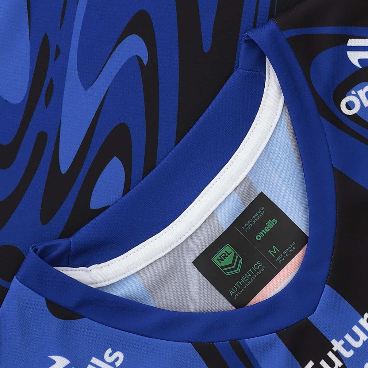 Bulldogs Training Singlet 2026 - blue