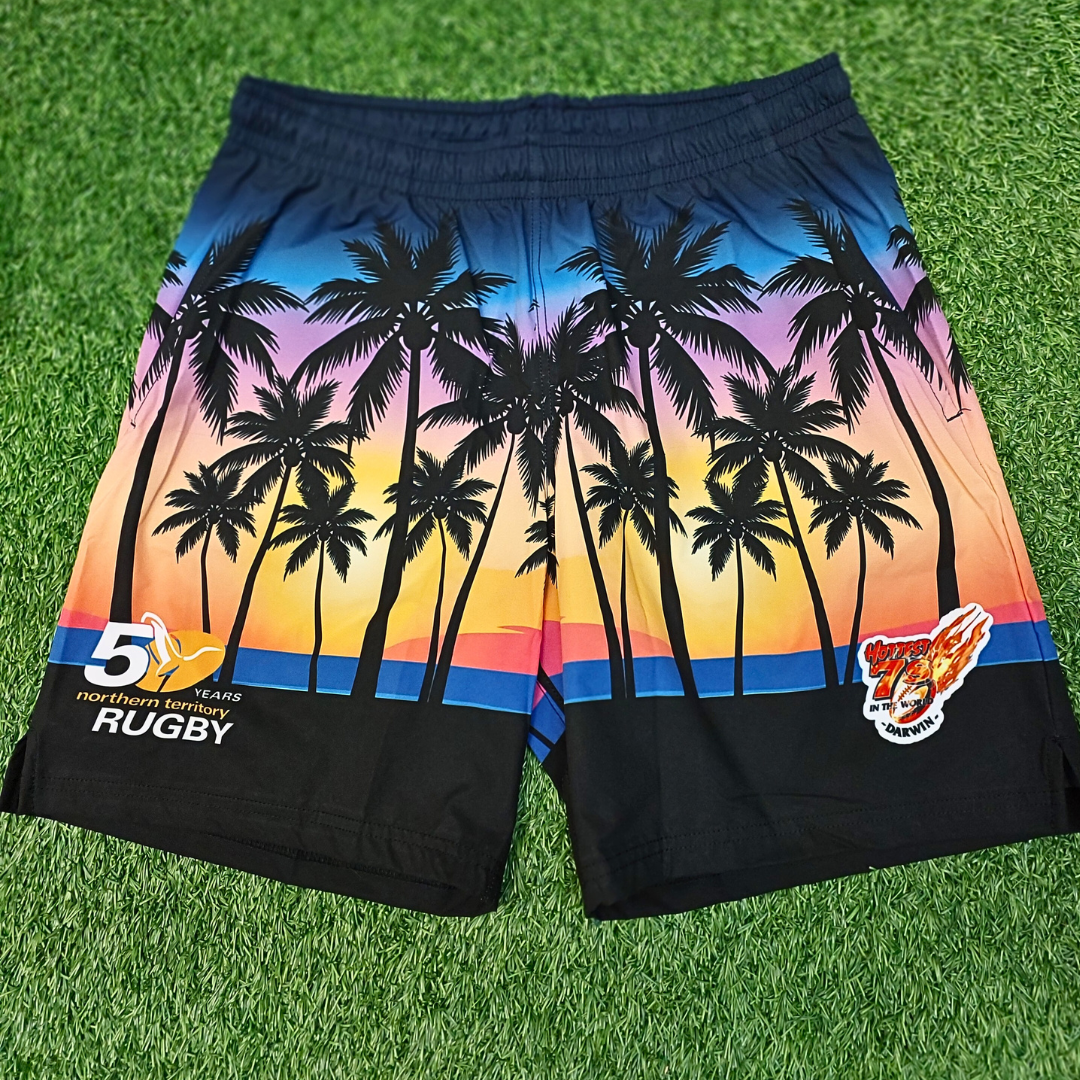 Rugby Hottest 7s Pro Training Shorts 2026 - The Rugby Shop Darwin