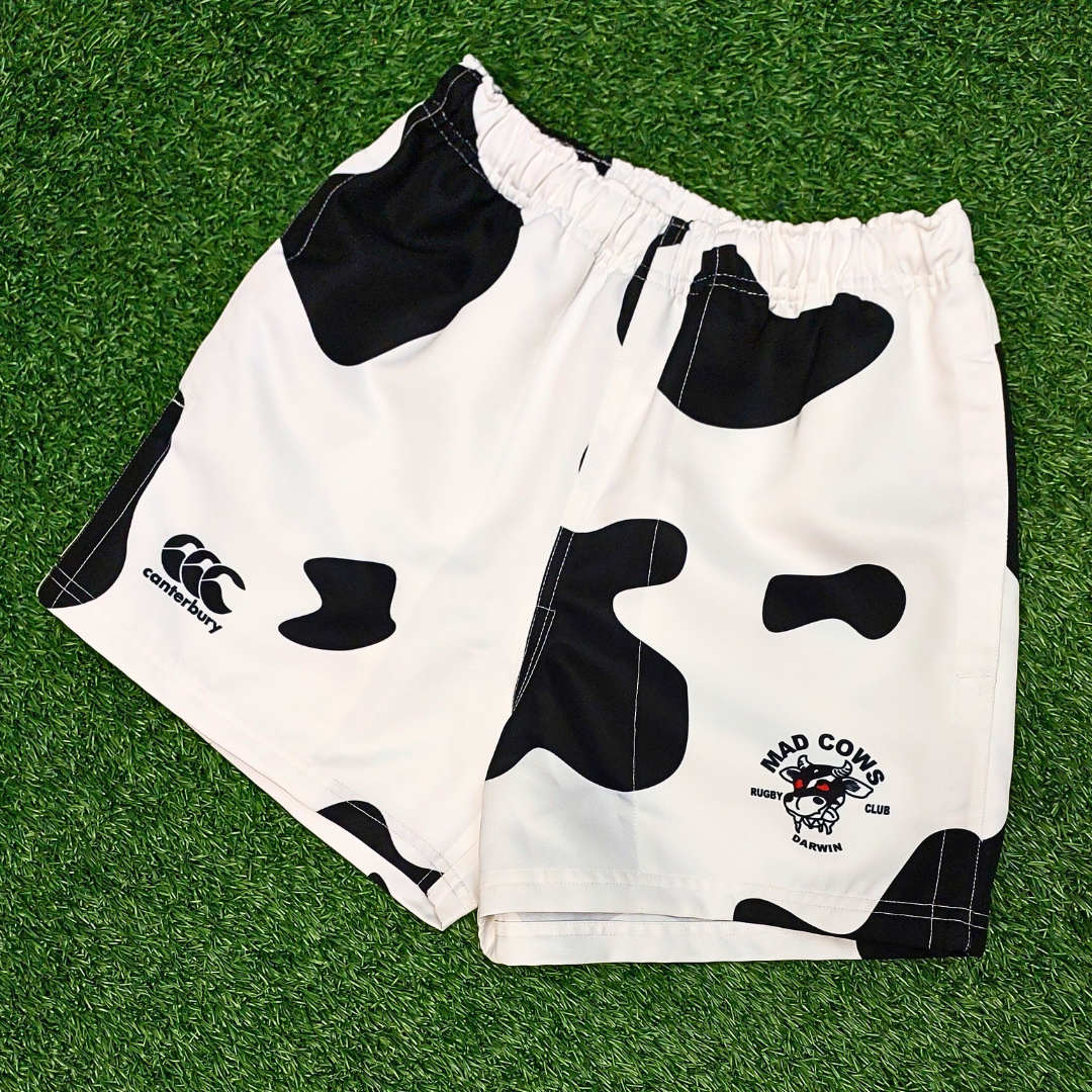 Mad Cows Sublimated Shorts - The Rugby Shop Darwin