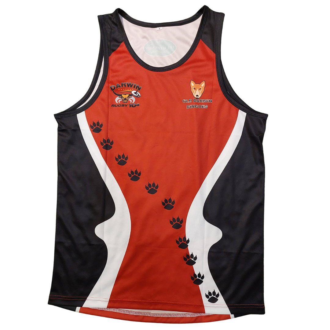 Old Darwin Dingoes Singlet - 1