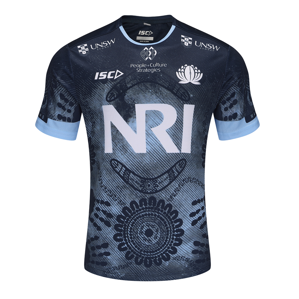 Waratahs Run Out Tee 2025 - navy