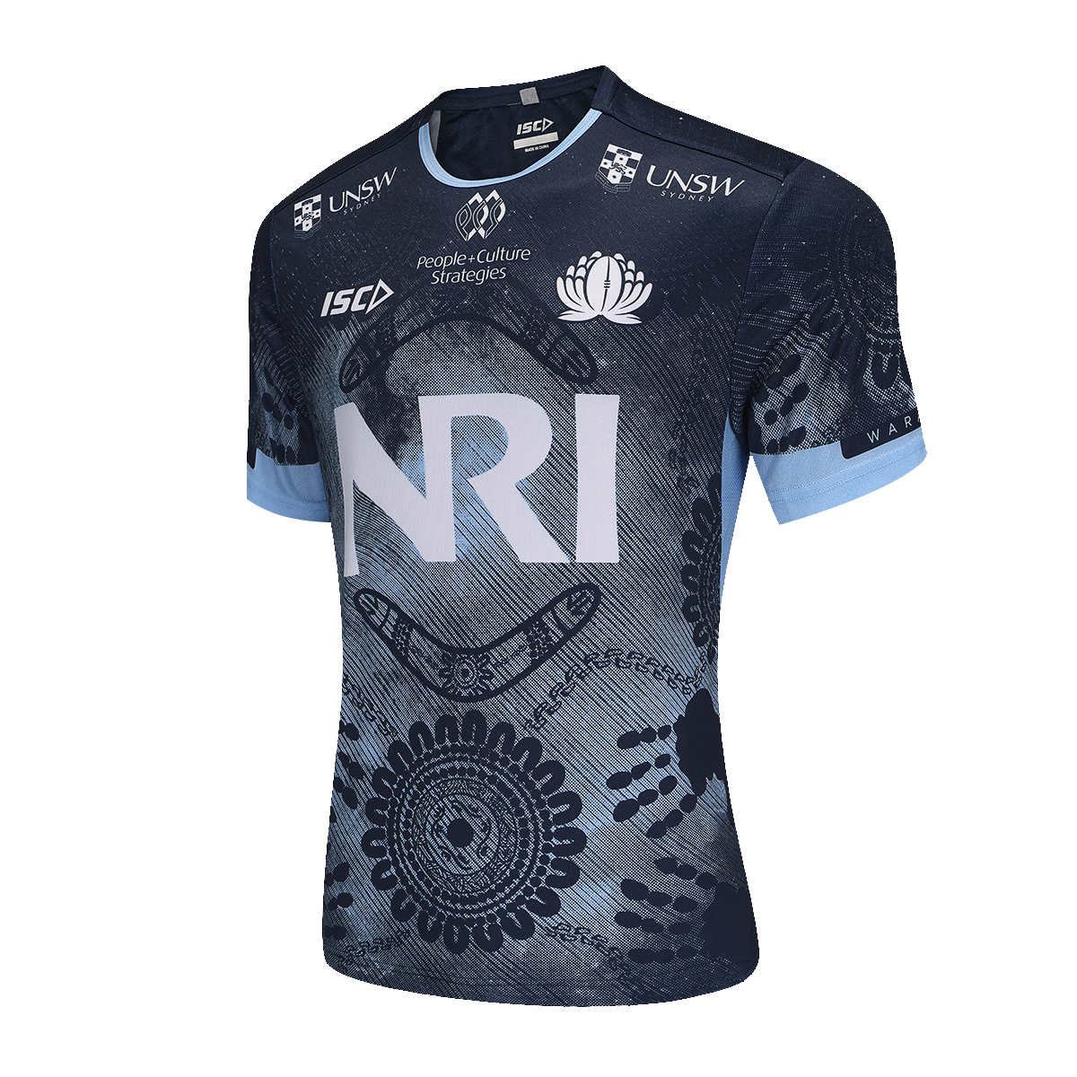 Waratahs Run Out Tee 2025 - navy