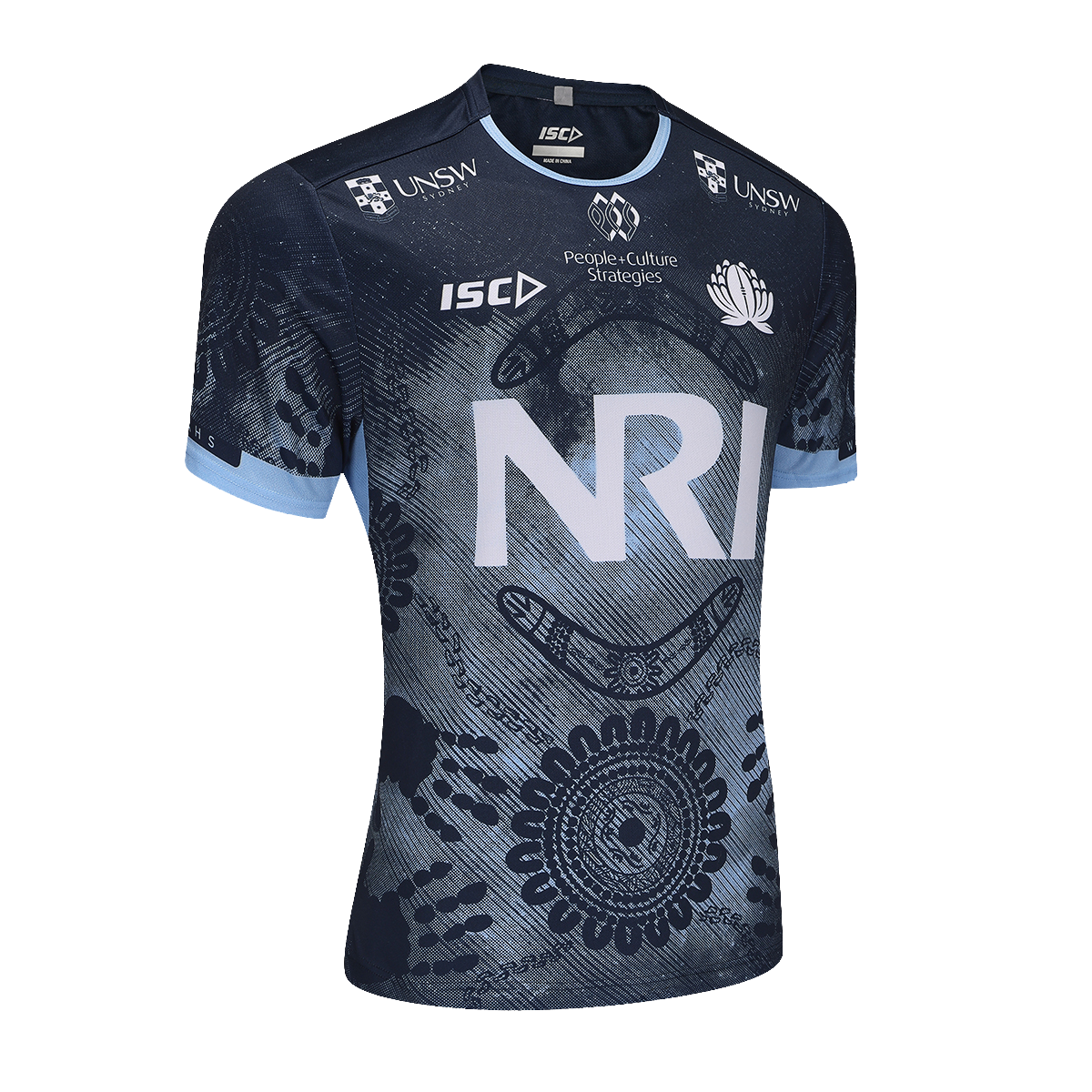 Waratahs Run Out Tee 2025 - navy