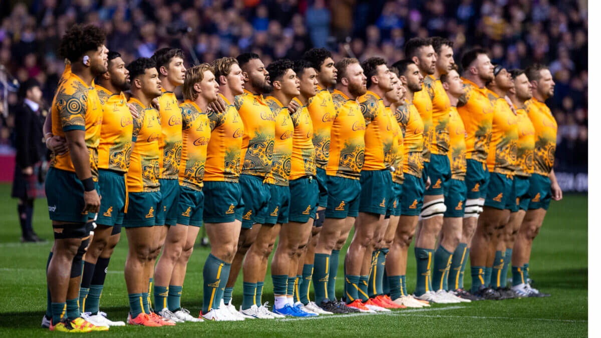 The australian wallabies rugby team 